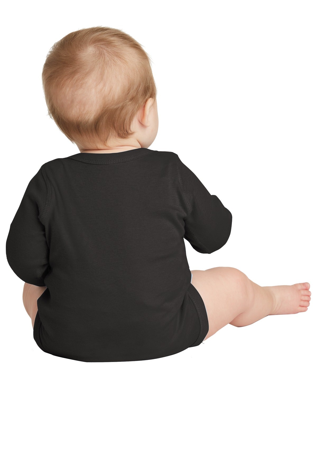 Rabbit Skins Infant Long Sleeve Baby Rib Bodysuit