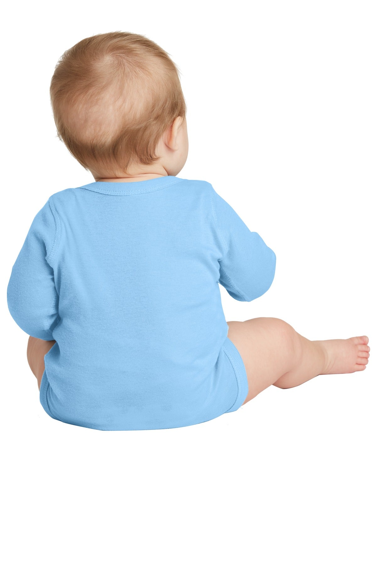 Rabbit Skins Infant Long Sleeve Baby Rib Bodysuit
