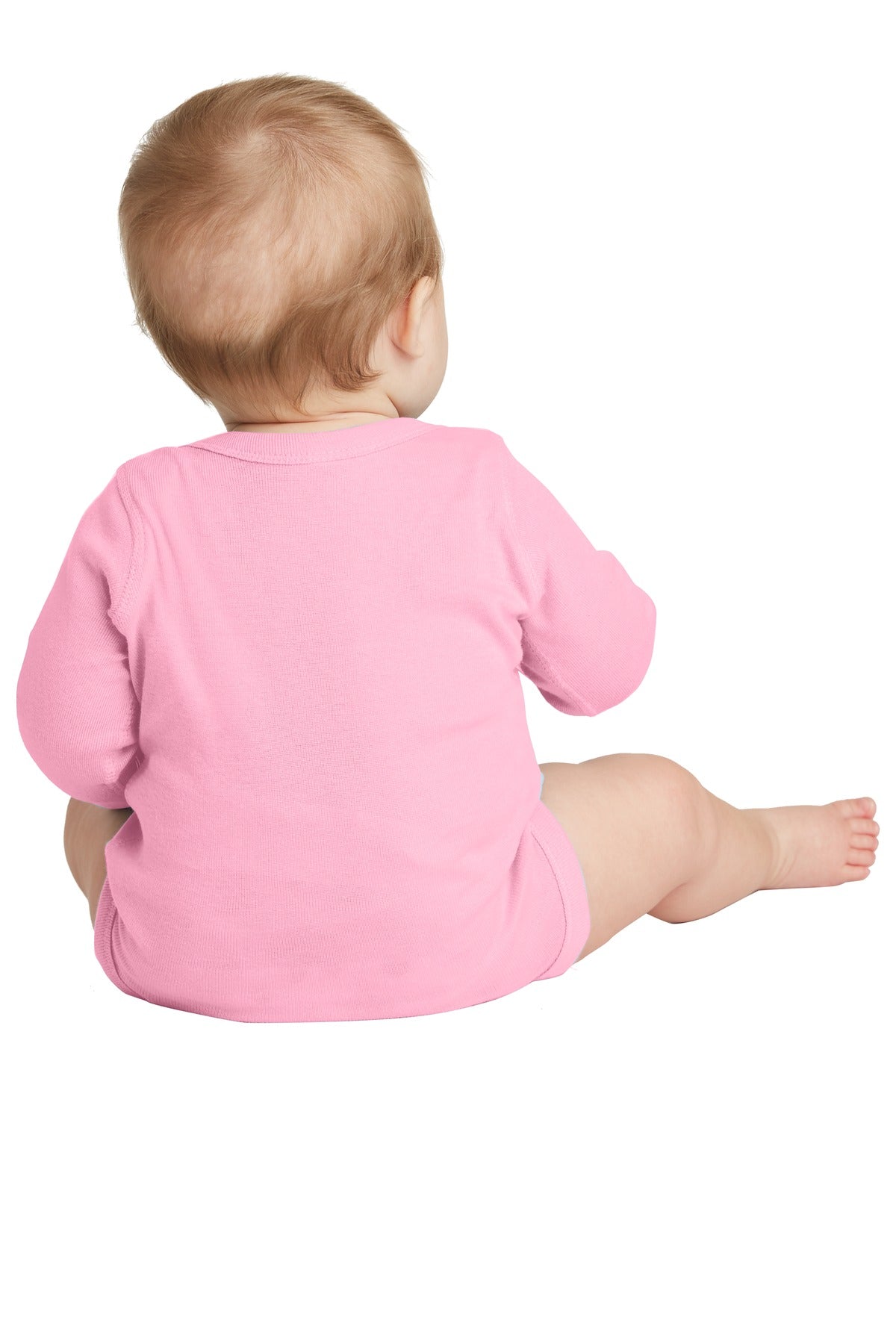 Rabbit Skins Infant Long Sleeve Baby Rib Bodysuit