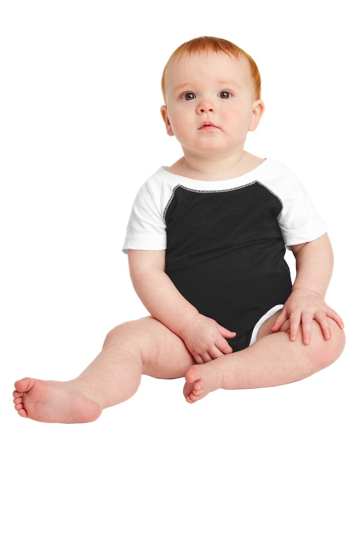 Rabbit Skins Infant Baseball Fine Jersey Bodysuit