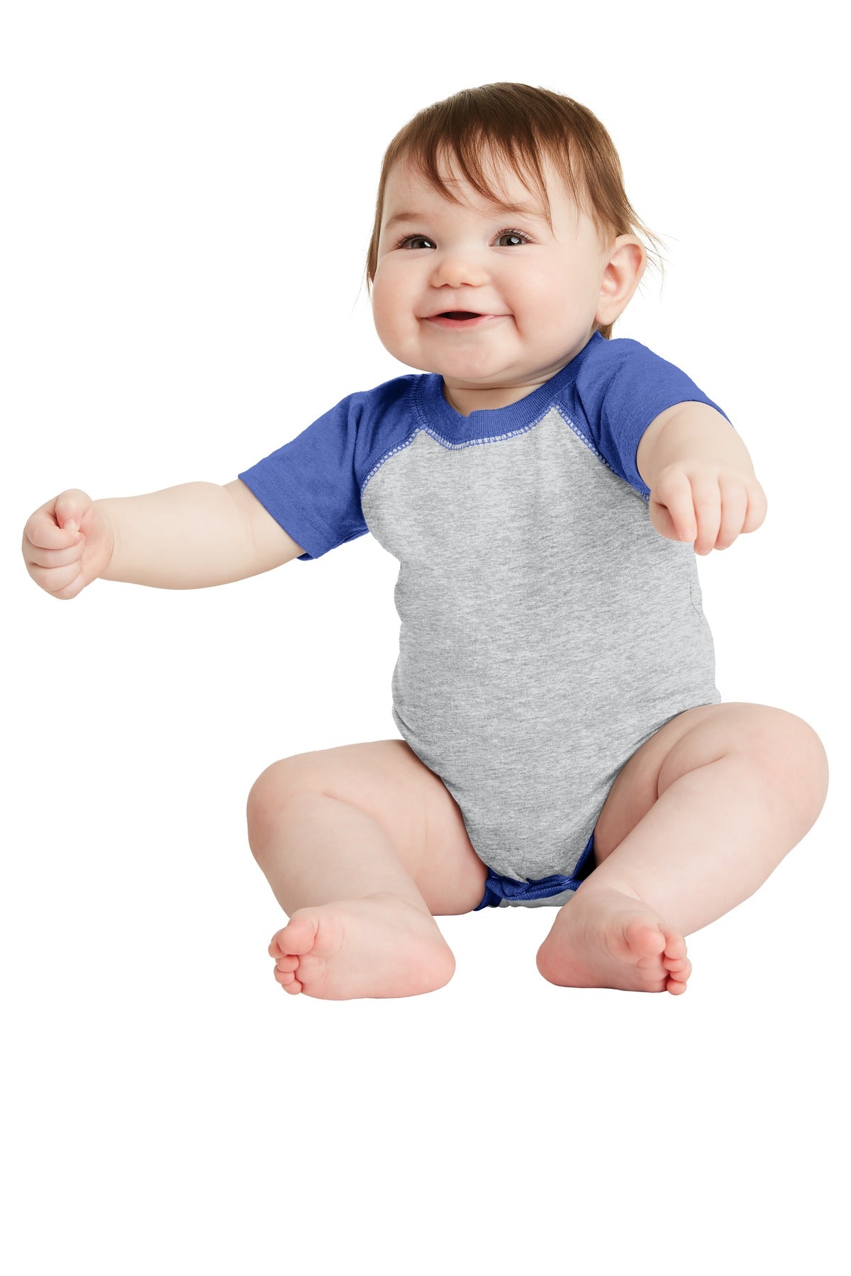 Rabbit Skins Infant Baseball Fine Jersey Bodysuit