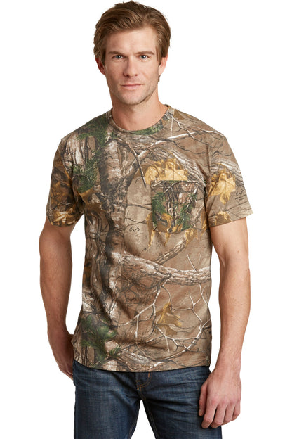 DISCONTINUED - Russell Outdoors - Realtree® Explorer 100% Cotton T-Shirt with Pocket