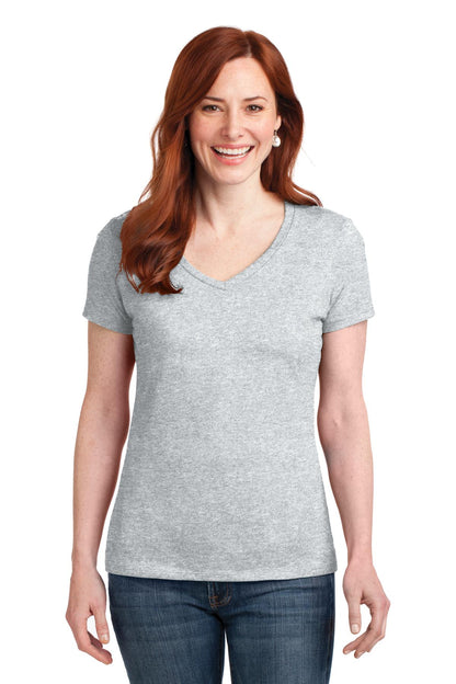 DISCONTINUED - Hanes® Women's Perfect-T Cotton V-Neck T-Shirt
