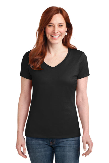DISCONTINUED - Hanes® Women's Perfect-T Cotton V-Neck T-Shirt