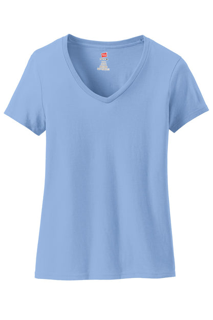 DISCONTINUED - Hanes® Women's Perfect-T Cotton V-Neck T-Shirt