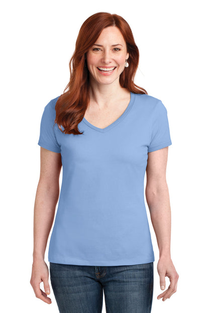 DISCONTINUED - Hanes® Women's Perfect-T Cotton V-Neck T-Shirt