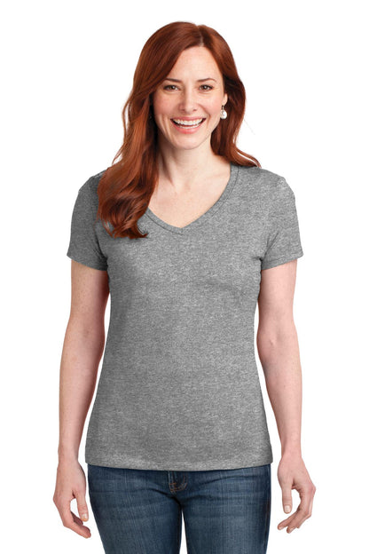 DISCONTINUED - Hanes® Women's Perfect-T Cotton V-Neck T-Shirt