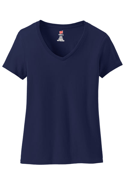 DISCONTINUED - Hanes® Women's Perfect-T Cotton V-Neck T-Shirt