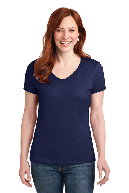 DISCONTINUED - Hanes® Women's Perfect-T Cotton V-Neck T-Shirt
