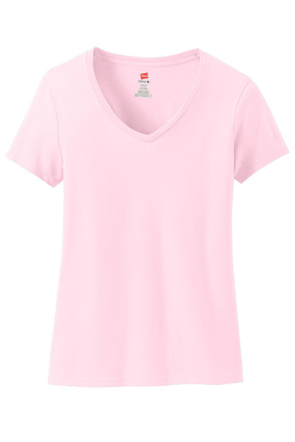 DISCONTINUED - Hanes® Women's Perfect-T Cotton V-Neck T-Shirt