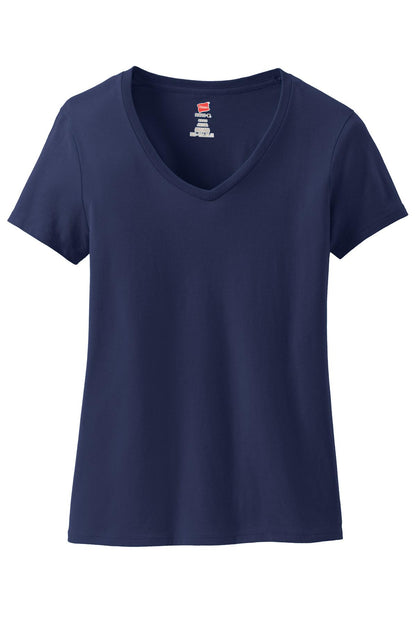 DISCONTINUED - Hanes® Women's Perfect-T Cotton V-Neck T-Shirt