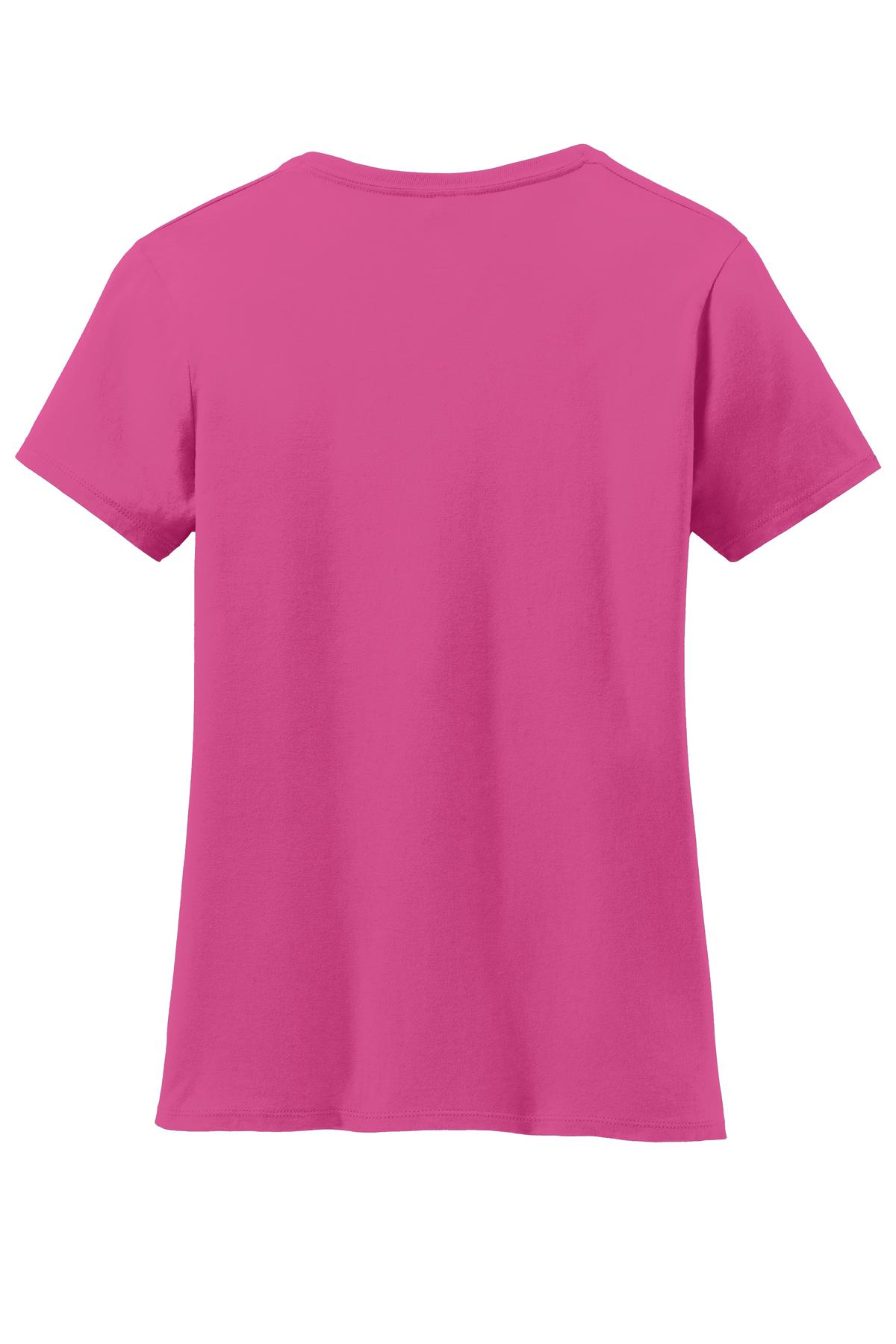 Hanes® Women's Perfect-T Cotton V-Neck T-Shirt