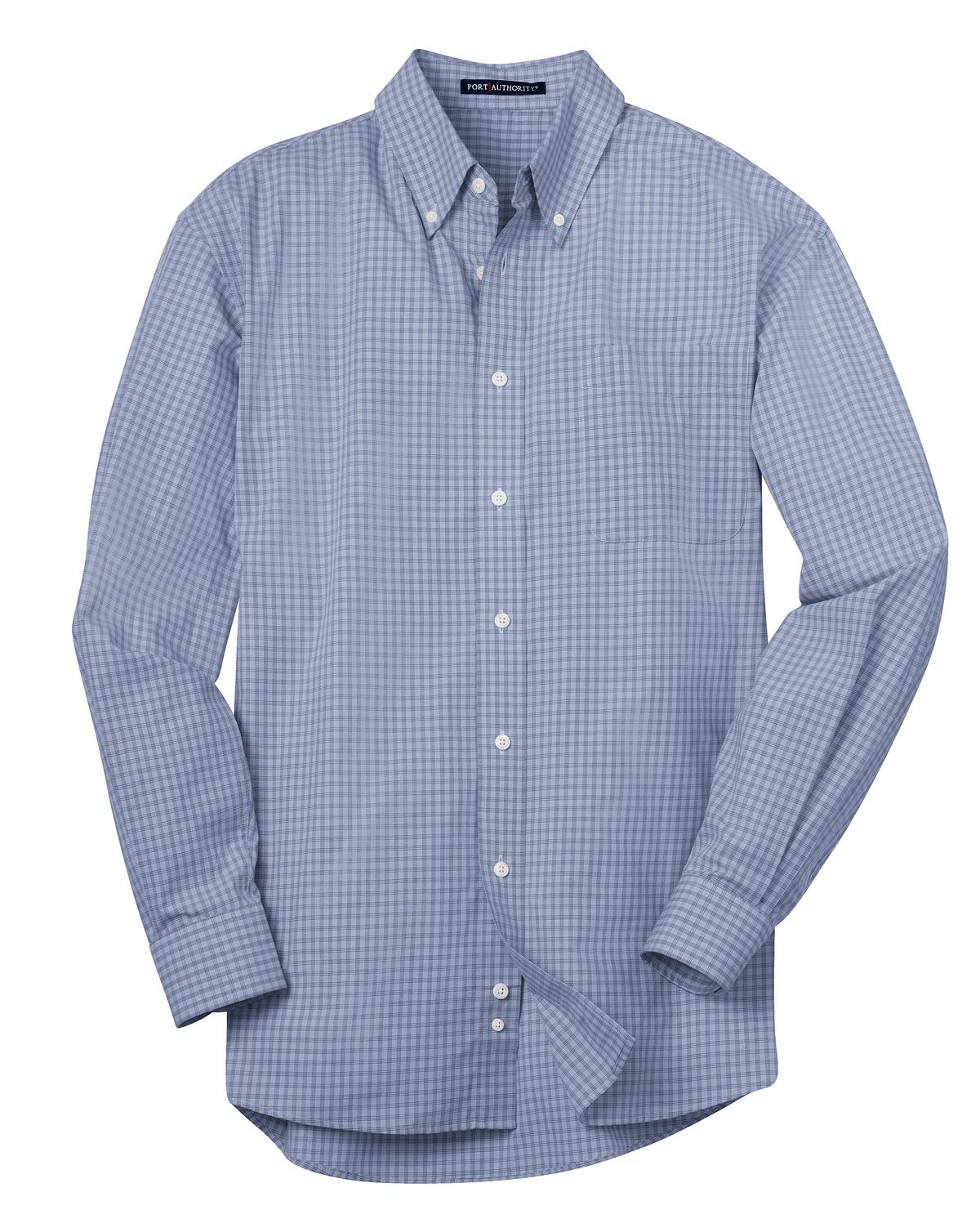 Port Authority® Plaid Pattern Easy Care Shirt