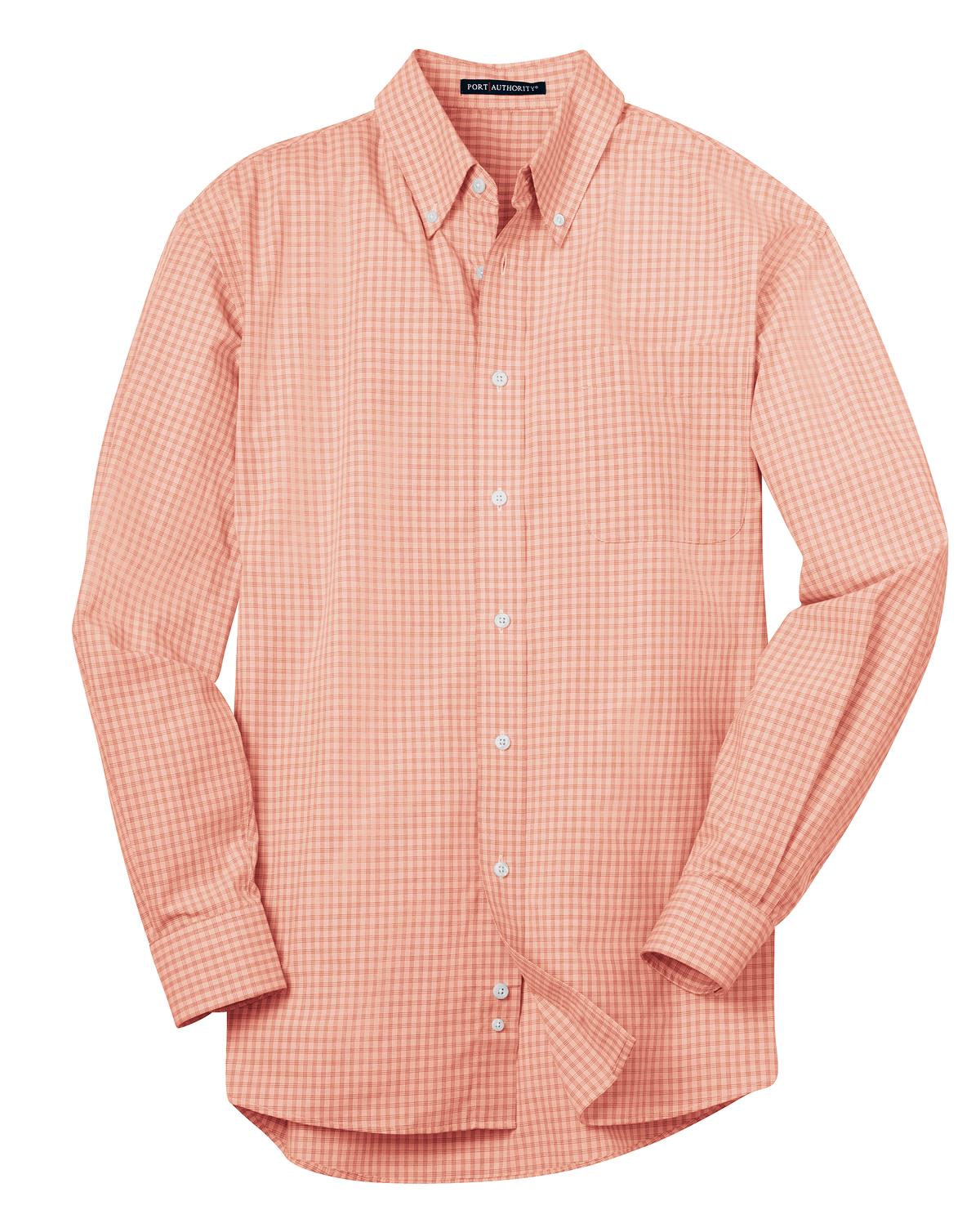 Port Authority® Plaid Pattern Easy Care Shirt