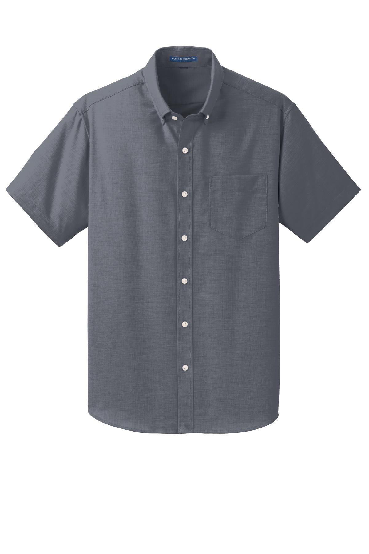 Port Authority® Short Sleeve SuperPro Oxford Shirt