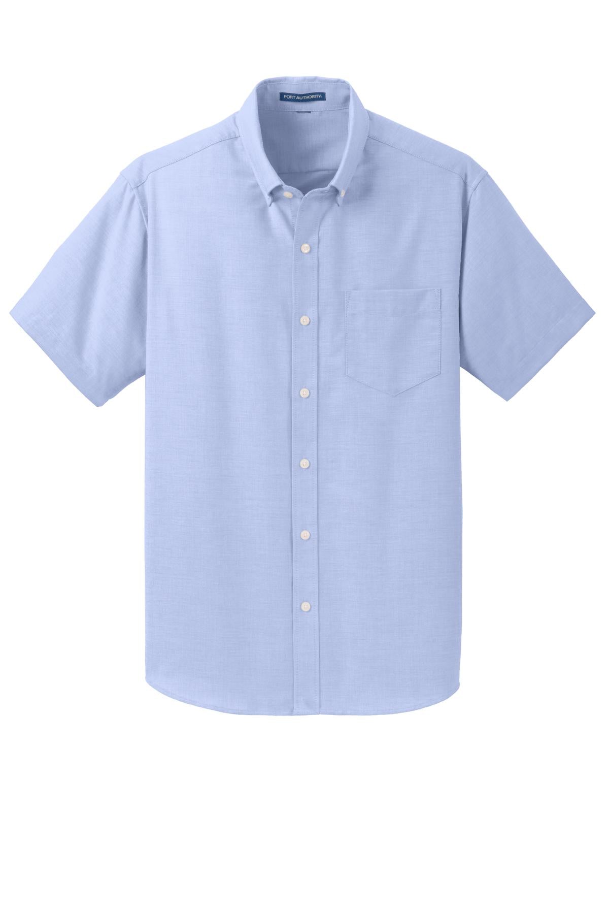 Port Authority® Short Sleeve SuperPro Oxford Shirt