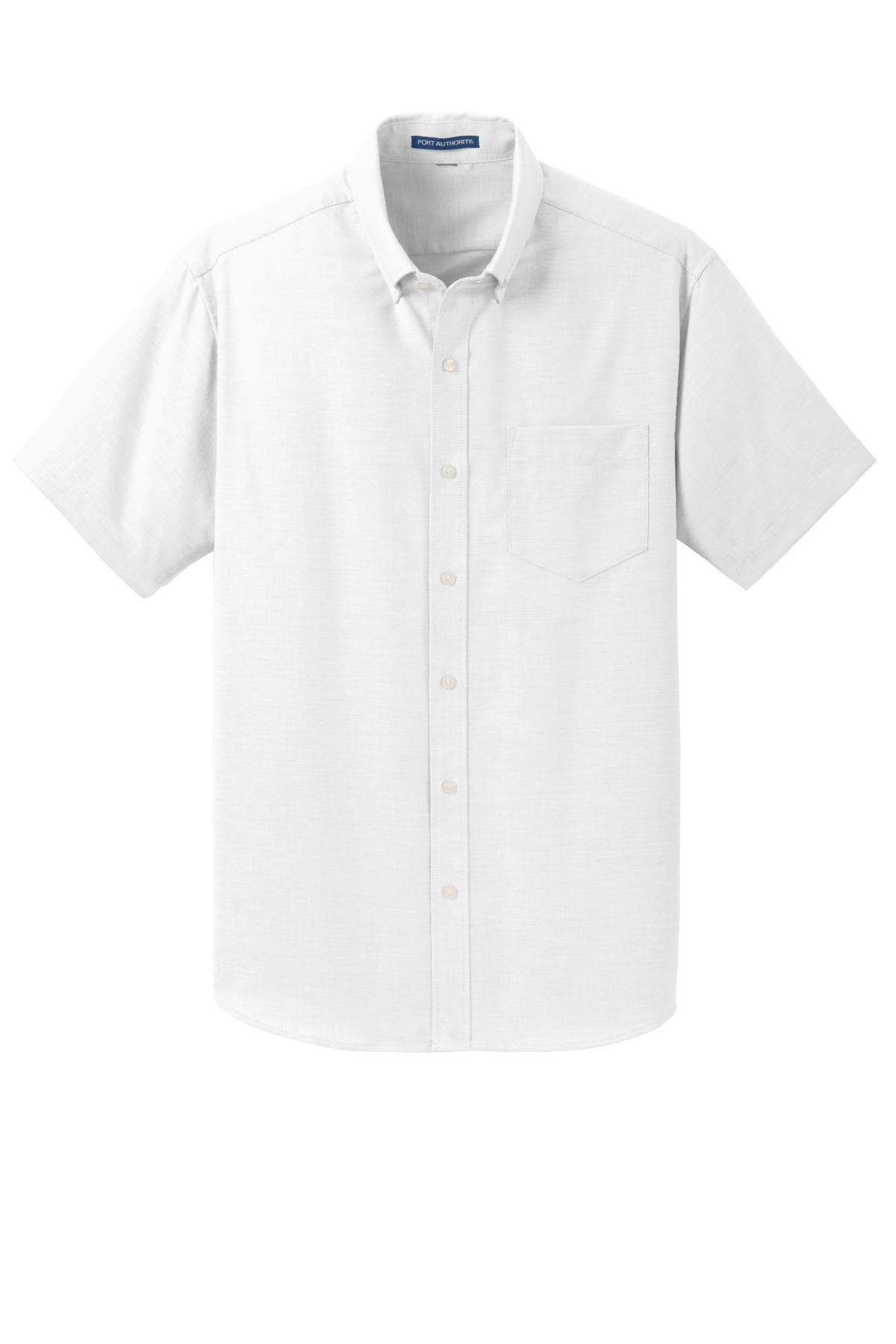Port Authority® Short Sleeve SuperPro Oxford Shirt