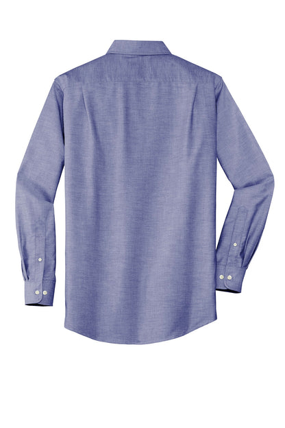 DISCONTINUED - Port Authority® Slim Fit SuperPro  Oxford Shirt