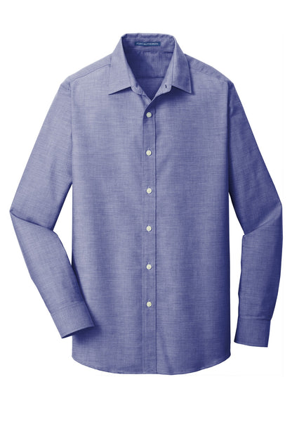 DISCONTINUED - Port Authority® Slim Fit SuperPro  Oxford Shirt