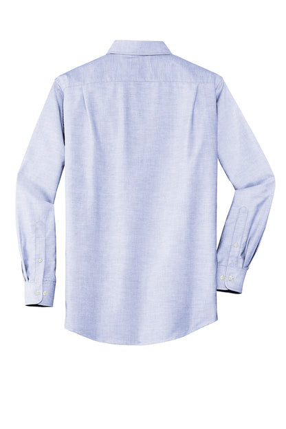 DISCONTINUED - Port Authority® Slim Fit SuperPro  Oxford Shirt