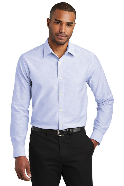DISCONTINUED - Port Authority® Slim Fit SuperPro  Oxford Shirt