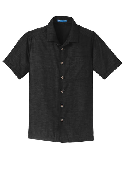 DISCONTINUED - Port Authority® Textured Camp Shirt