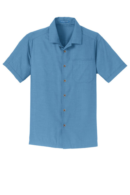 DISCONTINUED - Port Authority® Textured Camp Shirt