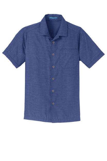 DISCONTINUED - Port Authority® Textured Camp Shirt