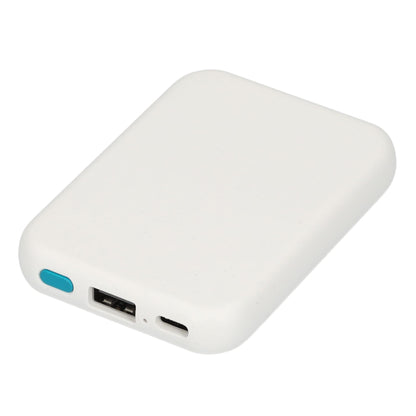 Recycled ABS 3000 mAh Wireless Power Bank with Full Color Print