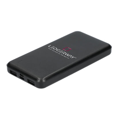 LEDGERWAY Stacked Logo Dart 10000 mAh Power Bank