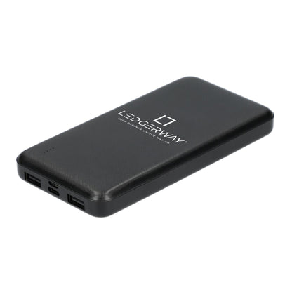 LEDGERWAY Stacked Logo Dart 10000 mAh Power Bank