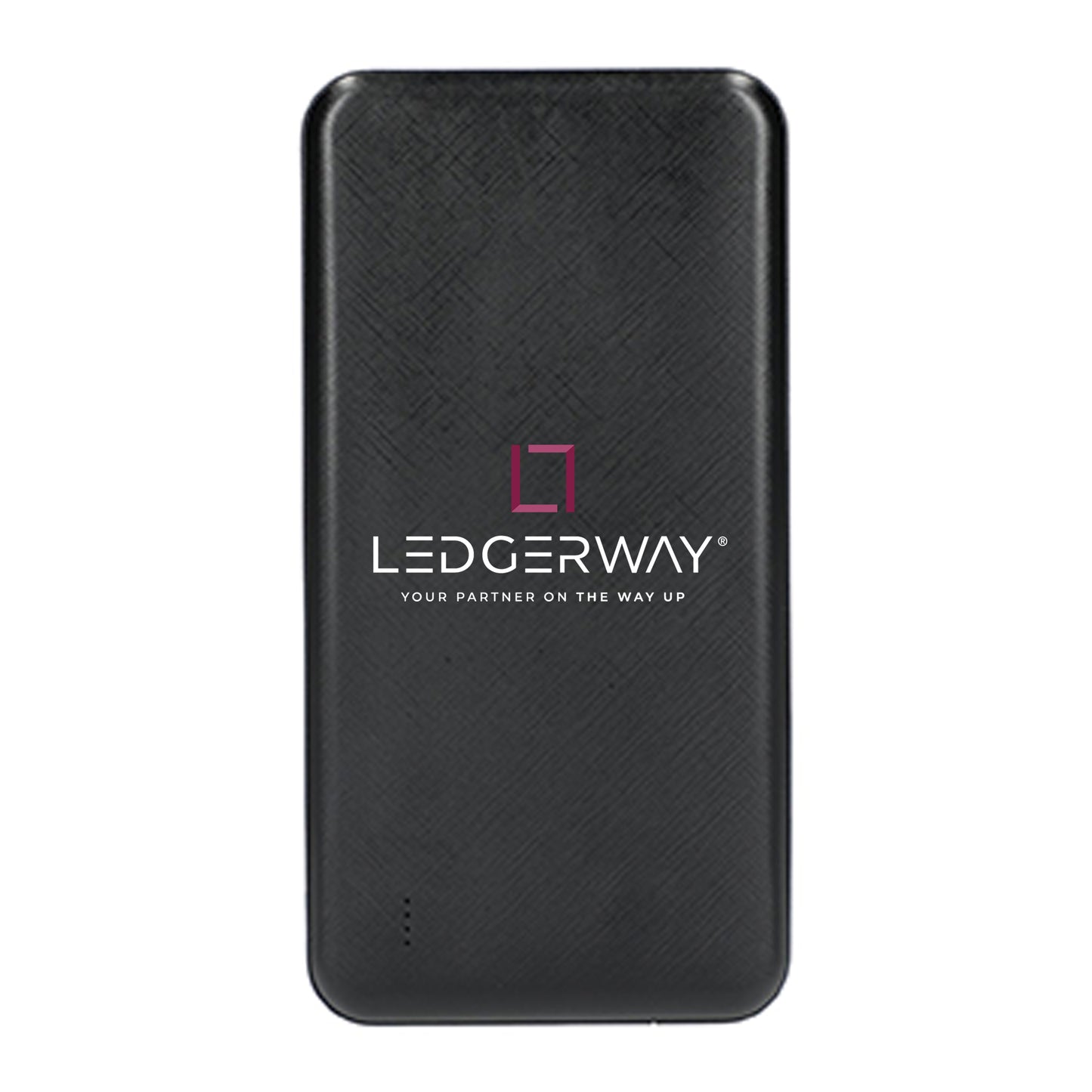 LEDGERWAY Stacked Logo Dart 10000 mAh Power Bank