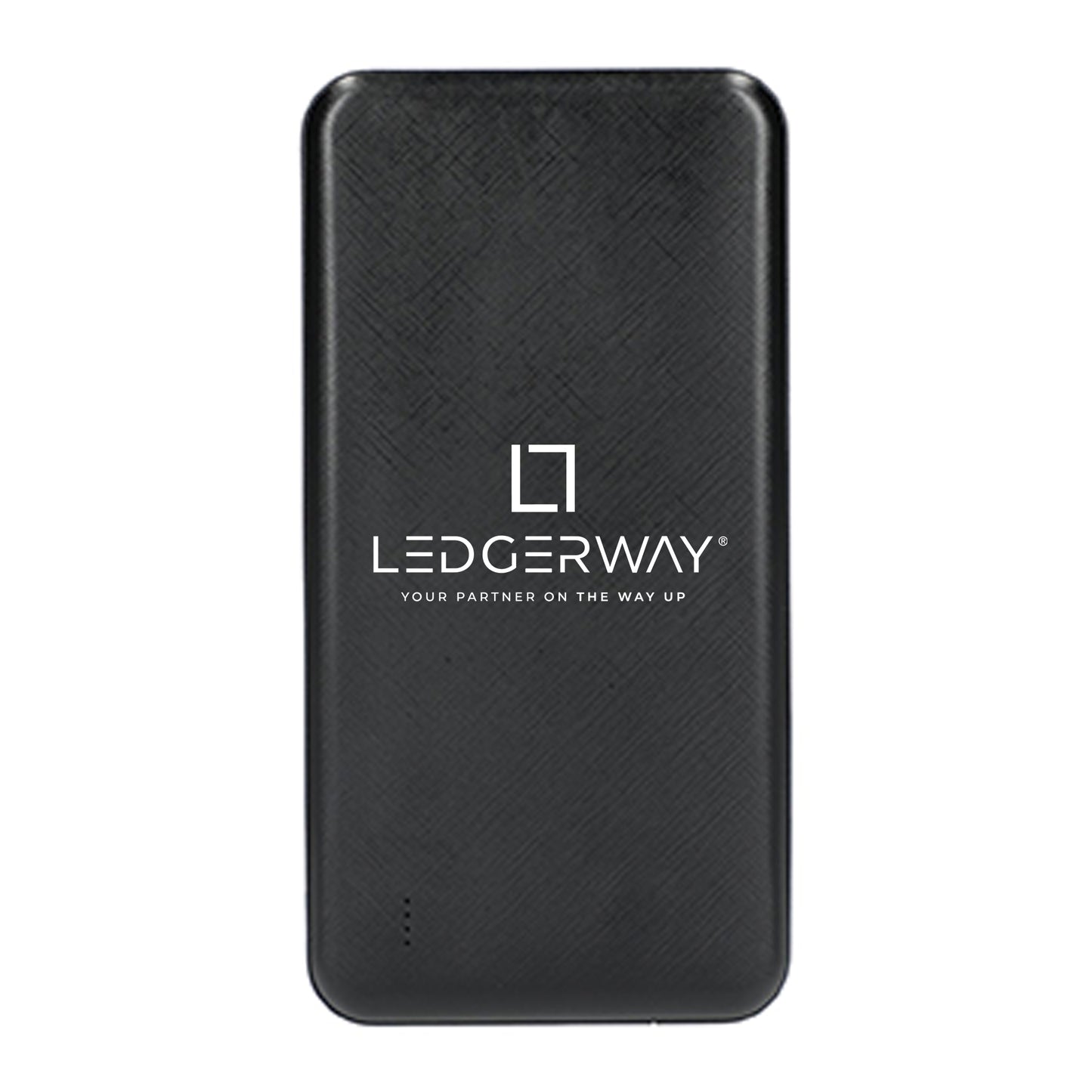 LEDGERWAY Stacked Logo Dart 10000 mAh Power Bank