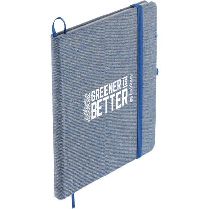 5" x 7" FSC® Mix Recycled Cotton Bound Notebook