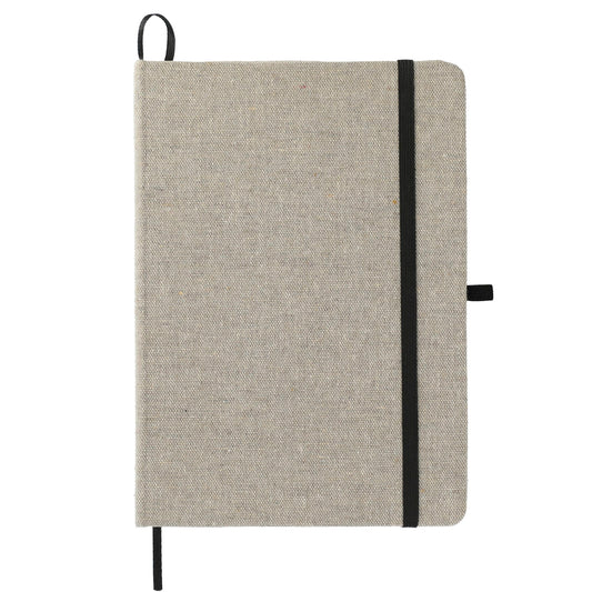 5" x 7" FSC® Mix Recycled Cotton Bound Notebook