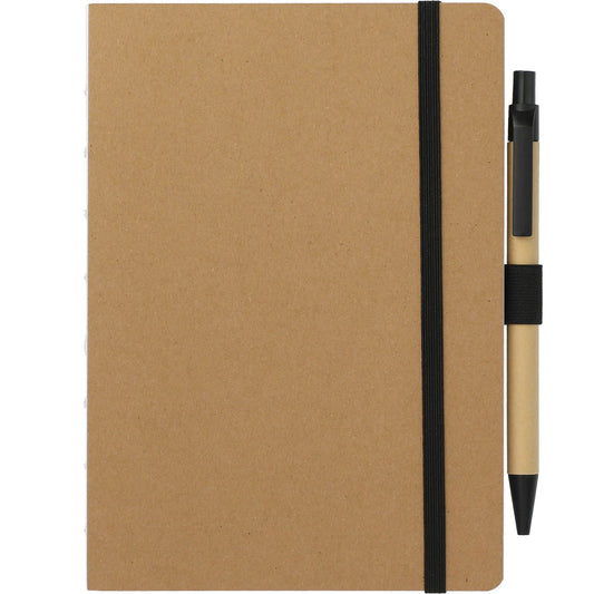 5" x 7" FSC® Recycled Notebook and Pen Set