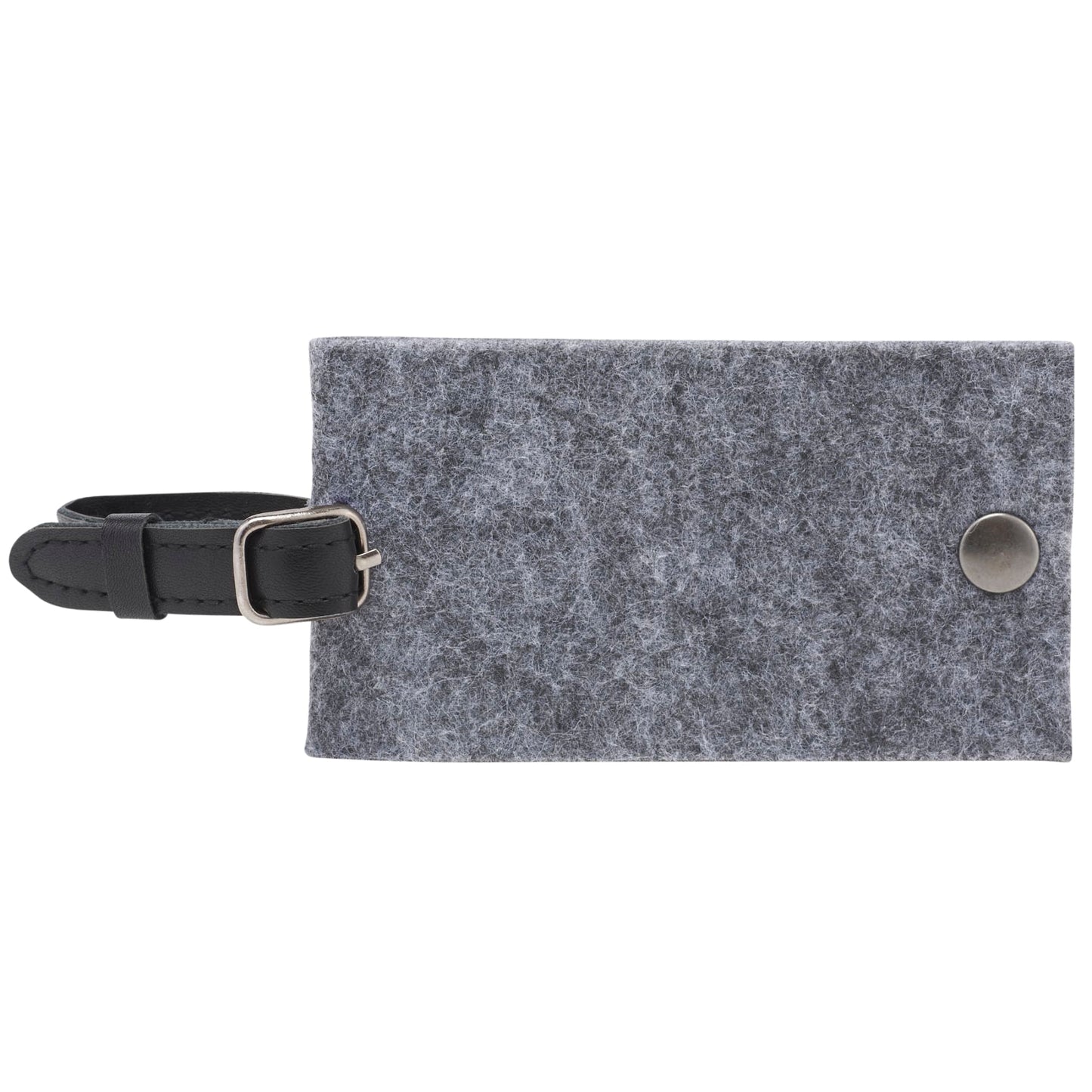 THE GOODS™ Recycled Felt Luggage Tag with 1 Color Print