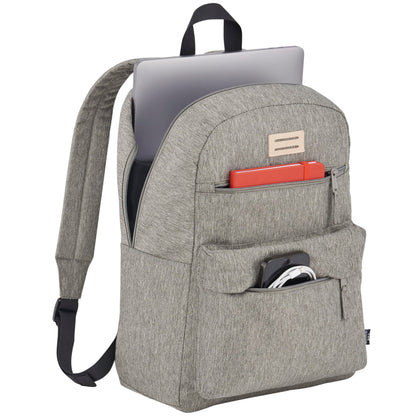 THE GOODS™ Recycled 15" Laptop Backpack with Full Color Print