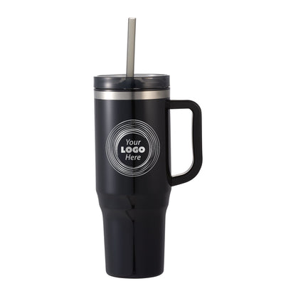 Thor Value 40oz Eco-Friendly Straw Tumbler with Full Color Print