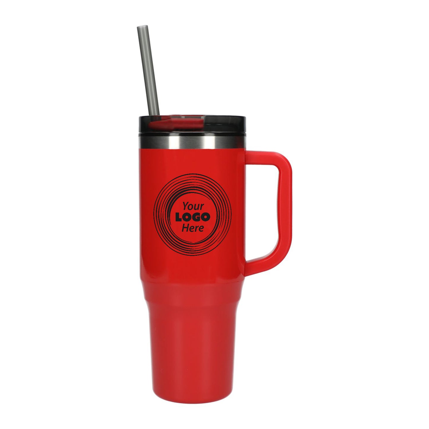 Thor Value 40oz Eco-Friendly Straw Tumbler with Full Color Print