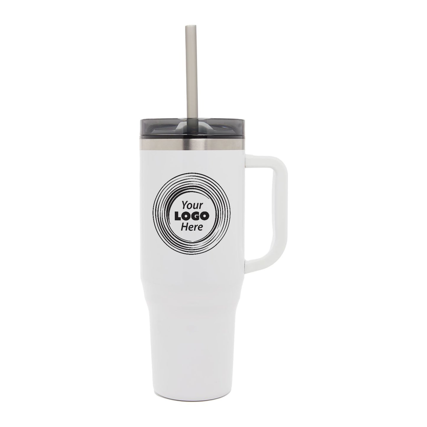 Thor Value 40oz Eco-Friendly Straw Tumbler with Full Color Print