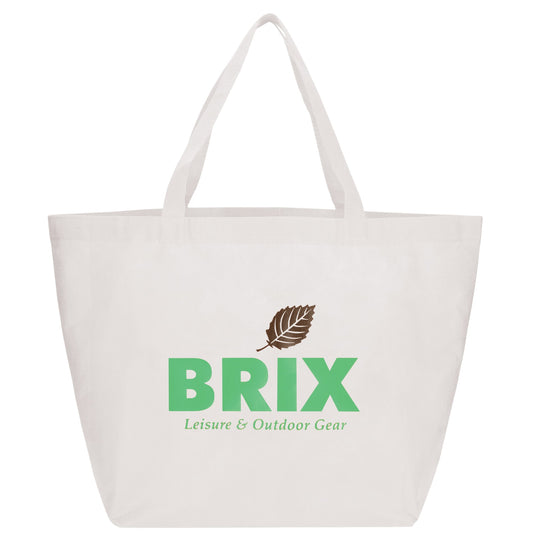 YaYa Budget Non-Woven Shopper Tote with Full Color Print
