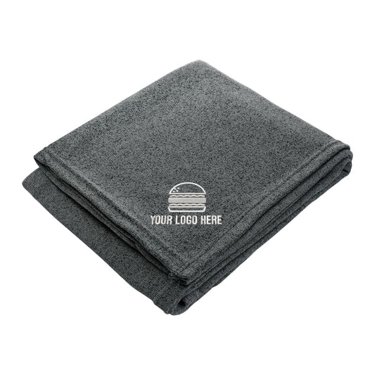 Heathered Fleece Blanket