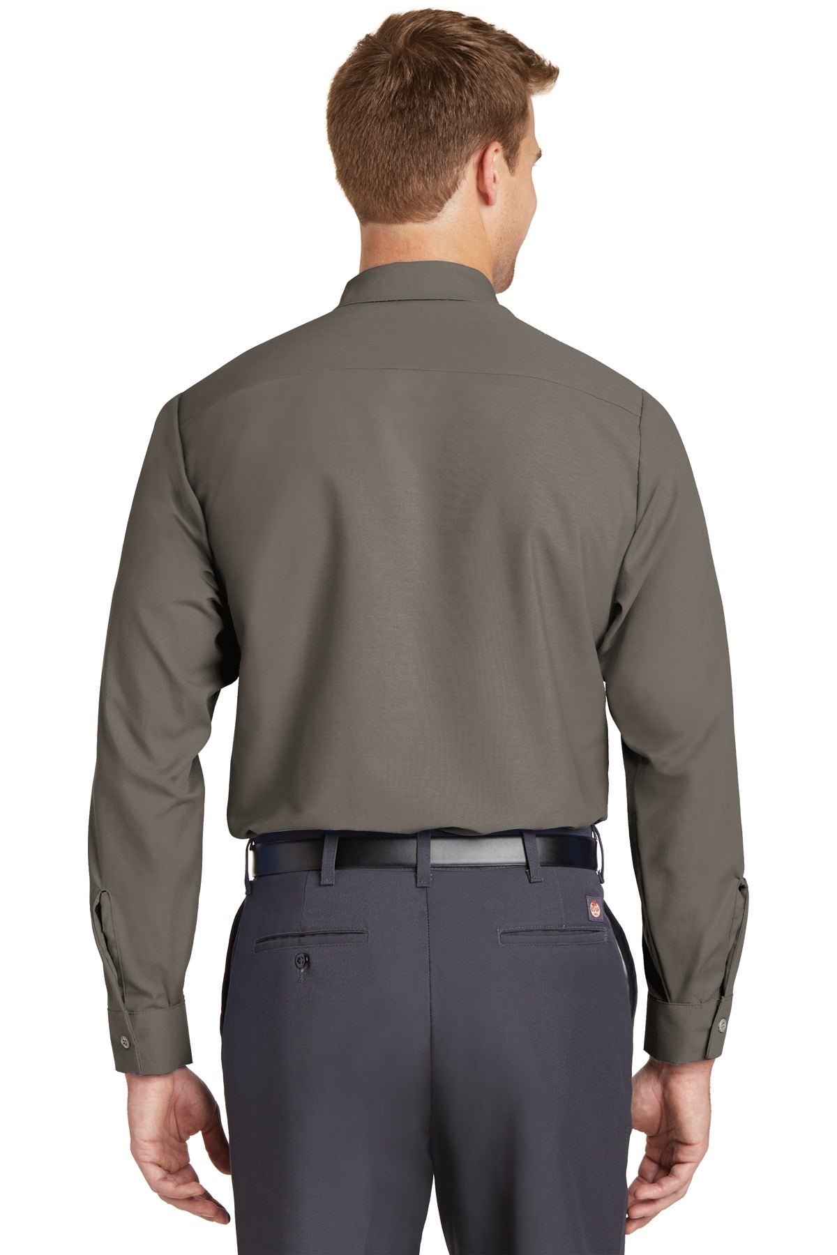 Red Kap® Long Size Long Sleeve Industrial Work Shirt