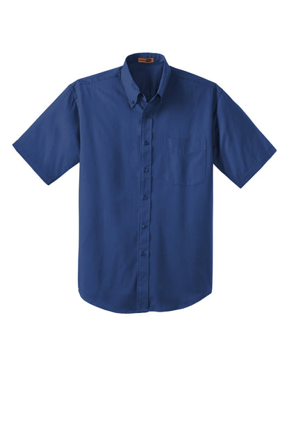 DISCONTINUED - CornerStone® - Short Sleeve SuperPro Twill Shirt - SKU SP18