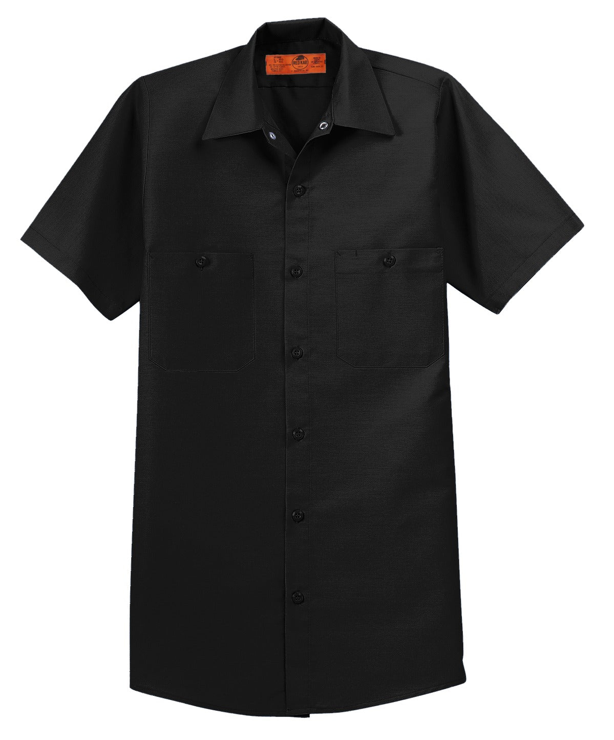 Red Kap® Long Size Short Sleeve Industrial Work Shirt