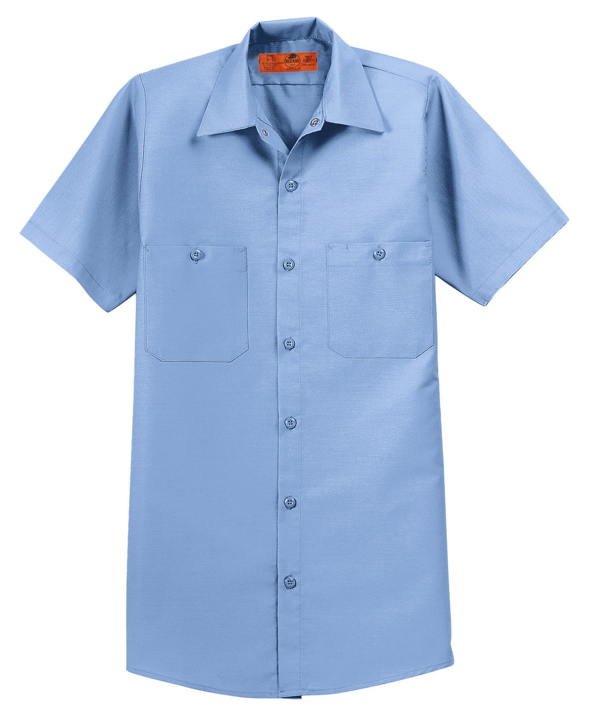 Red Kap® Long Size Short Sleeve Industrial Work Shirt