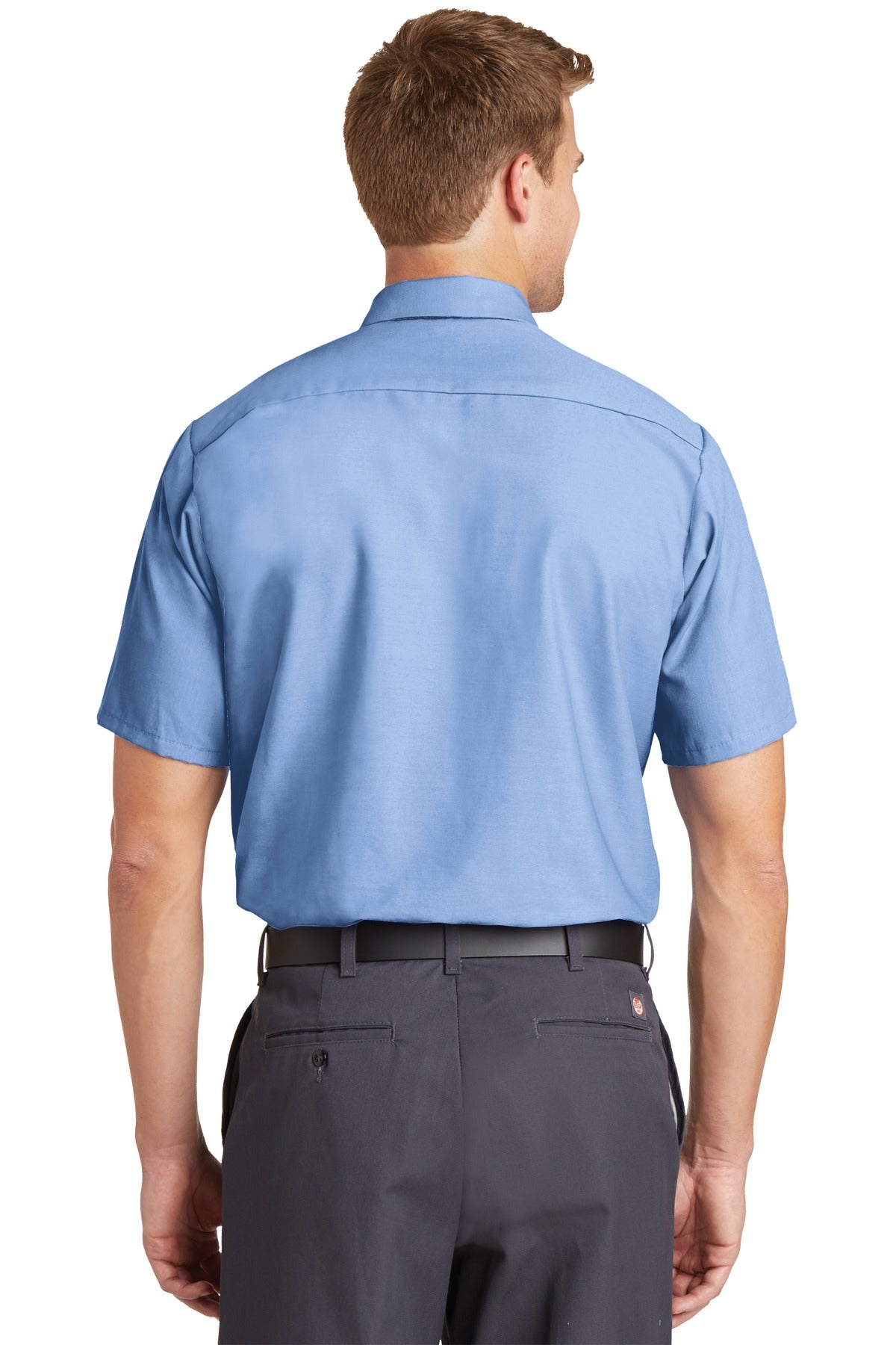 Red Kap® Long Size Short Sleeve Industrial Work Shirt