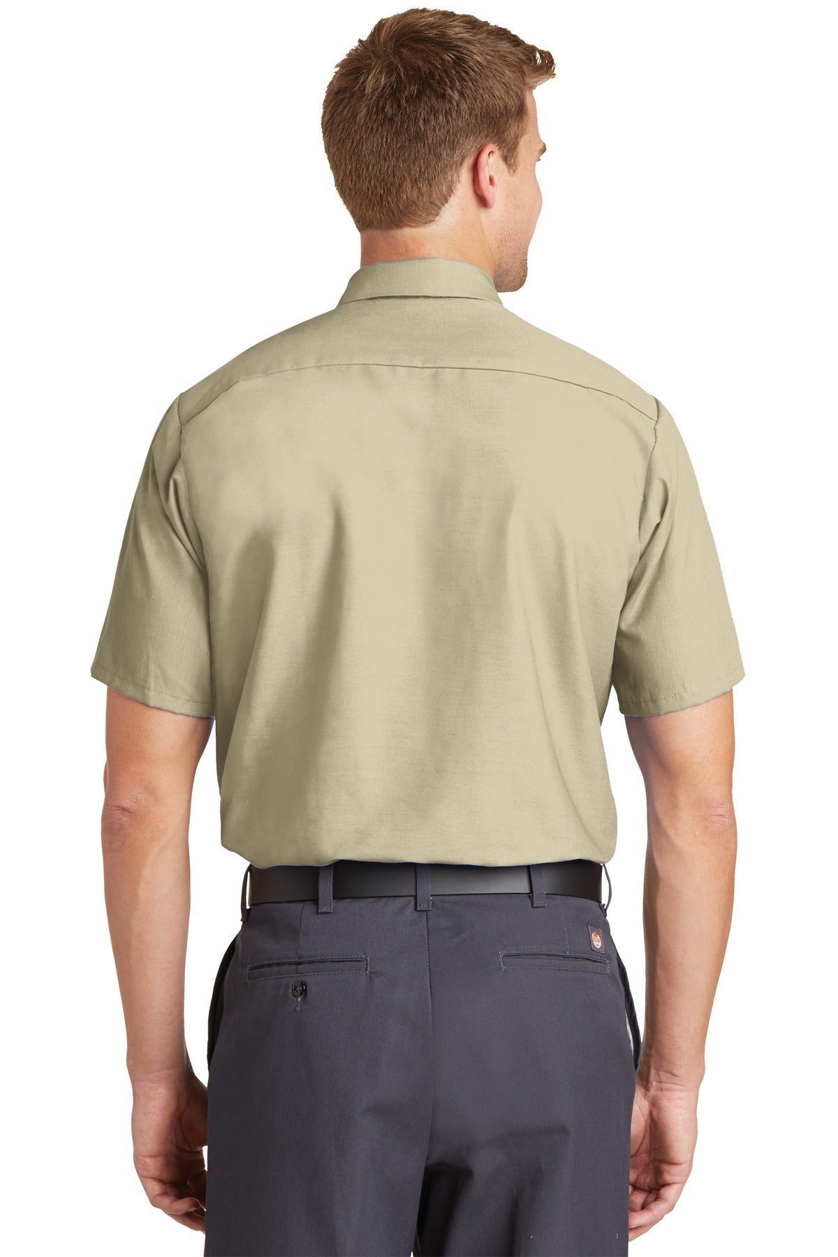 Red Kap® Long Size Short Sleeve Industrial Work Shirt
