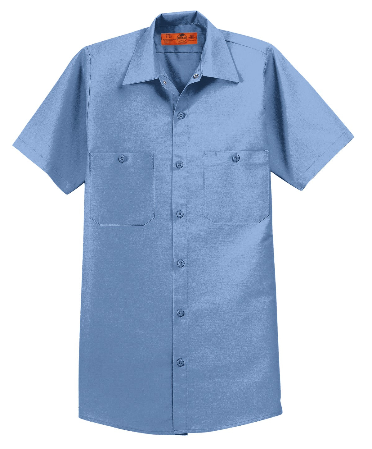 Red Kap® Long Size Short Sleeve Industrial Work Shirt